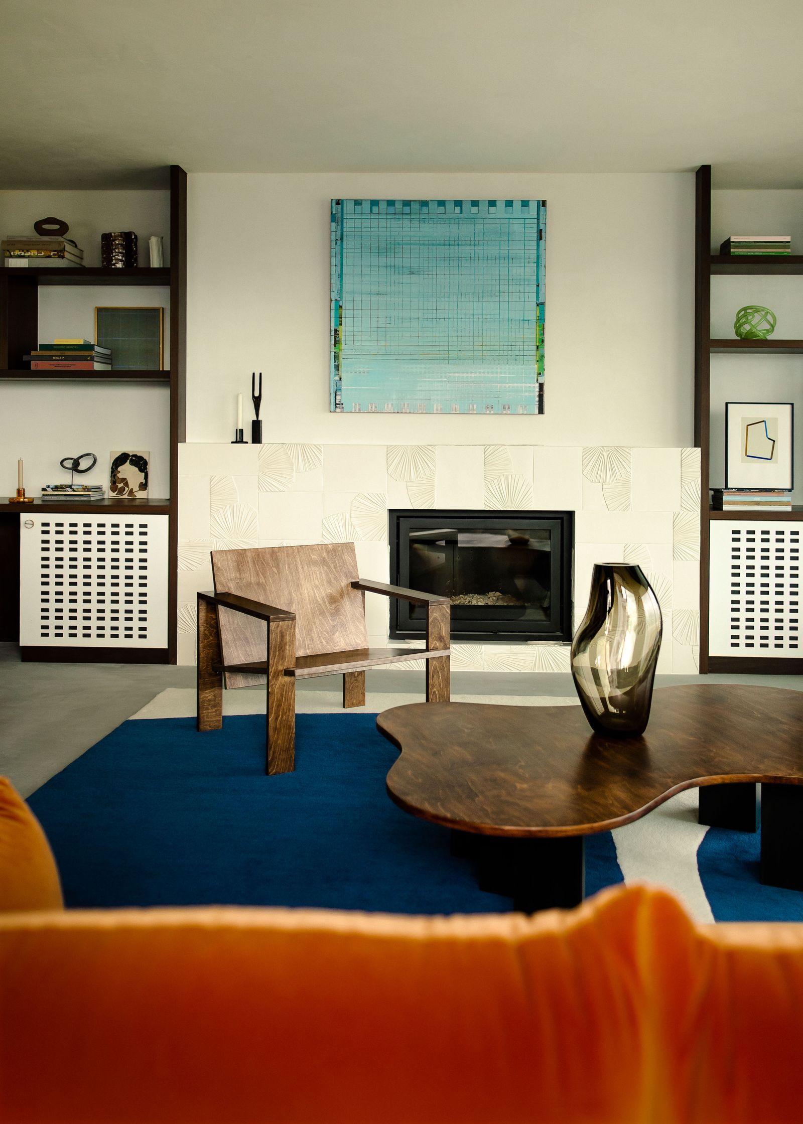 AD Italia, the Knokke apartment drawn from Carlo Scarpa