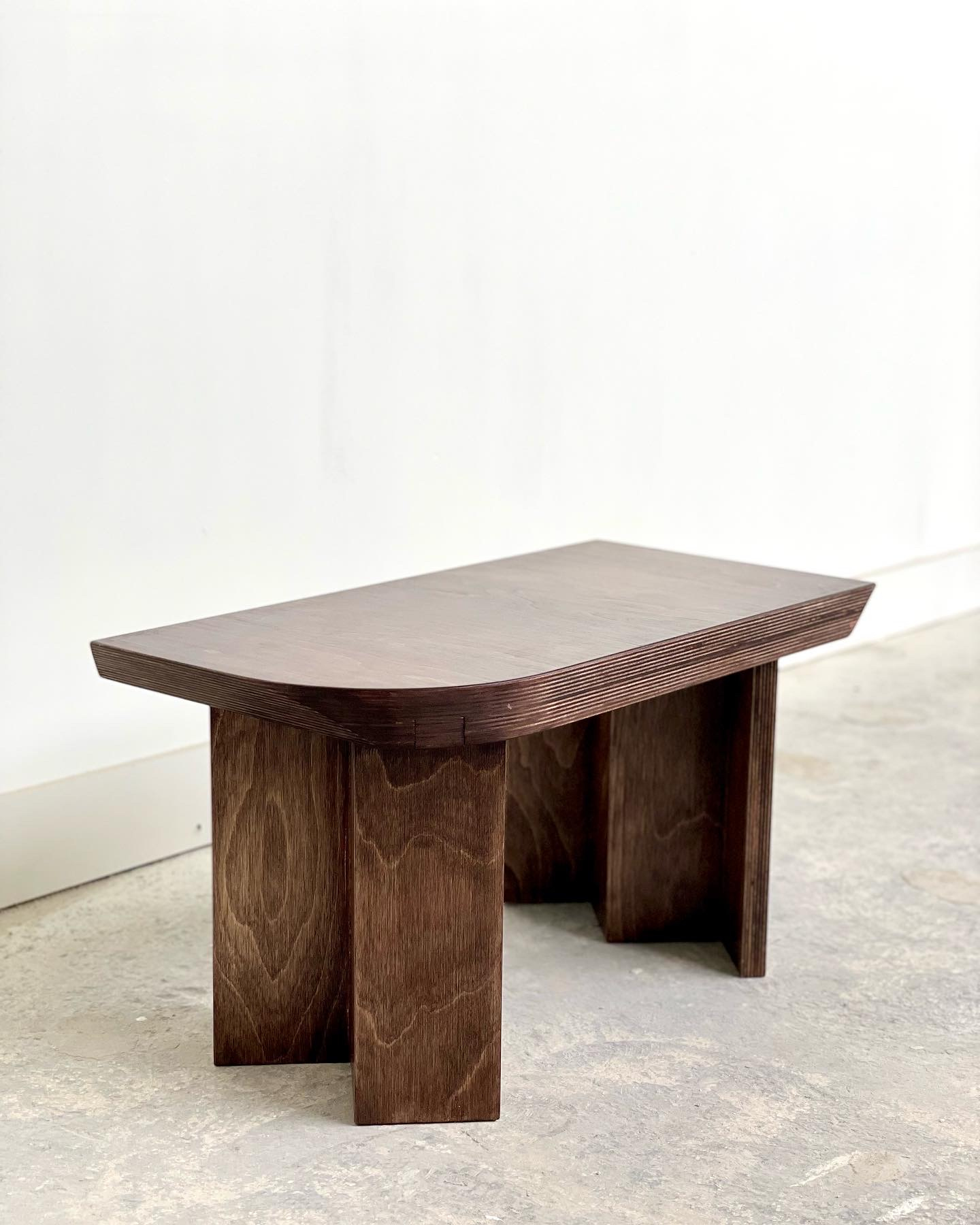 Corner Table by Studio Goons, Scandinavian birch plywood