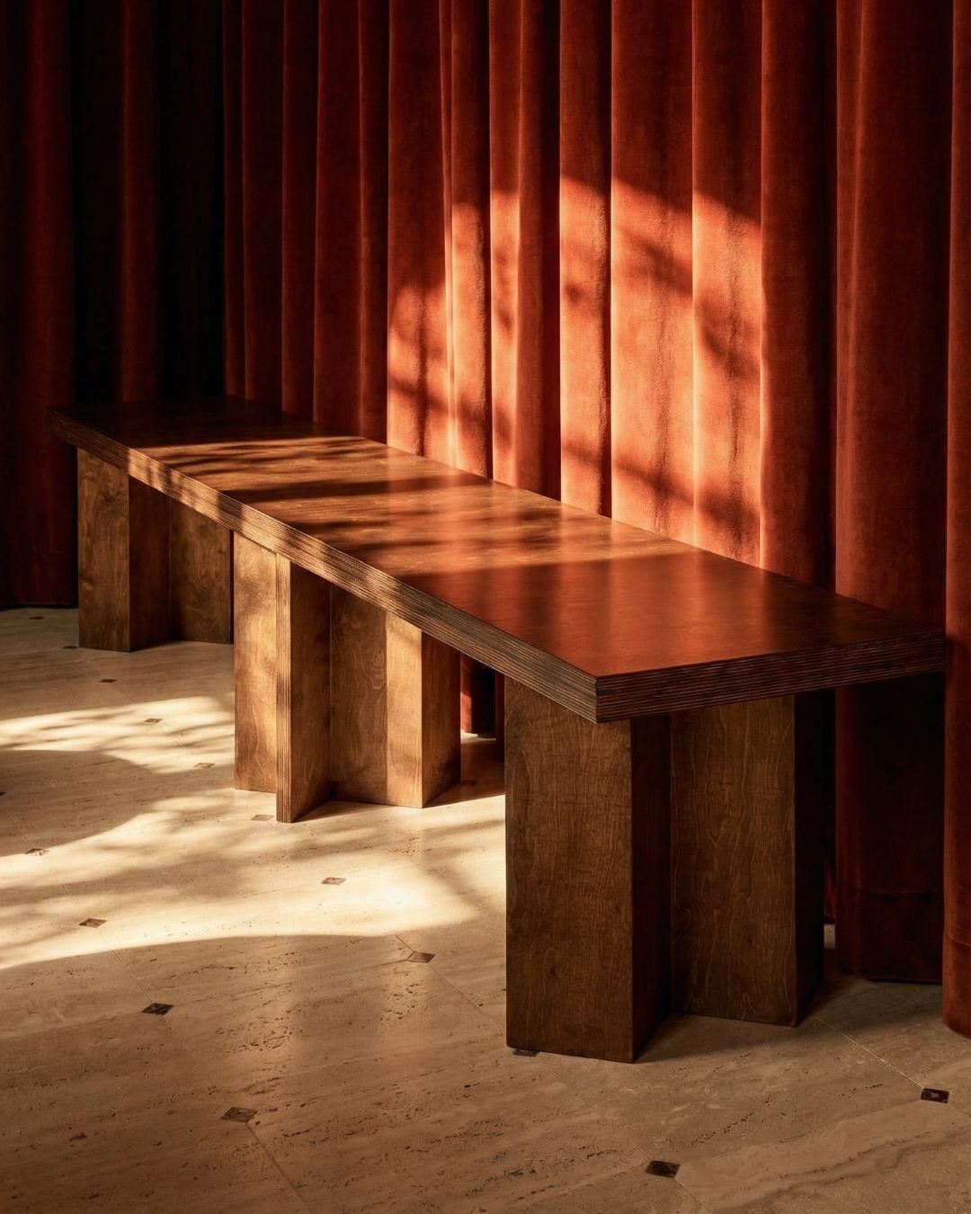 Double Bench by Studio Goons