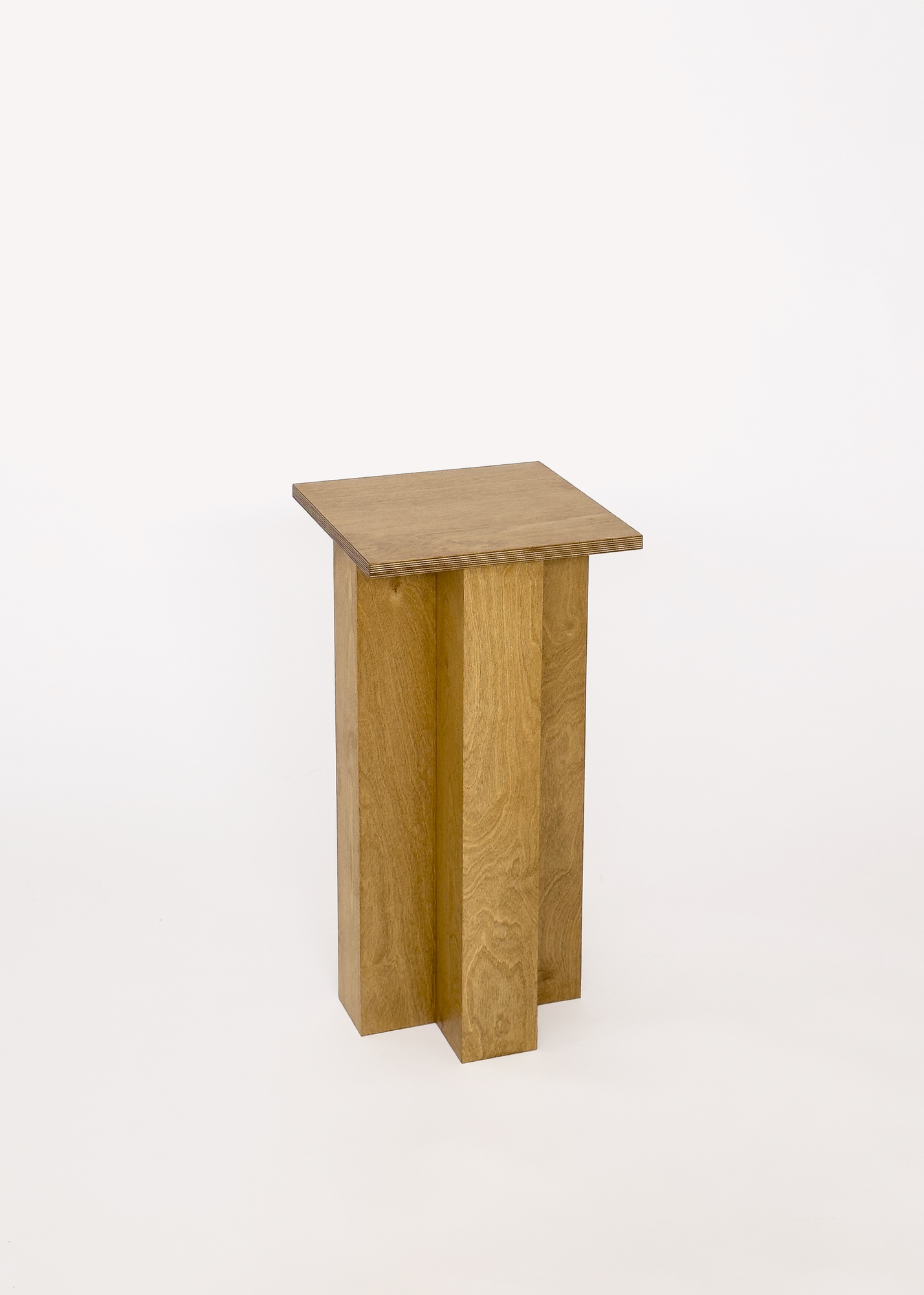 Entry Column by Studio Goons, Scandinavian birch plywood
