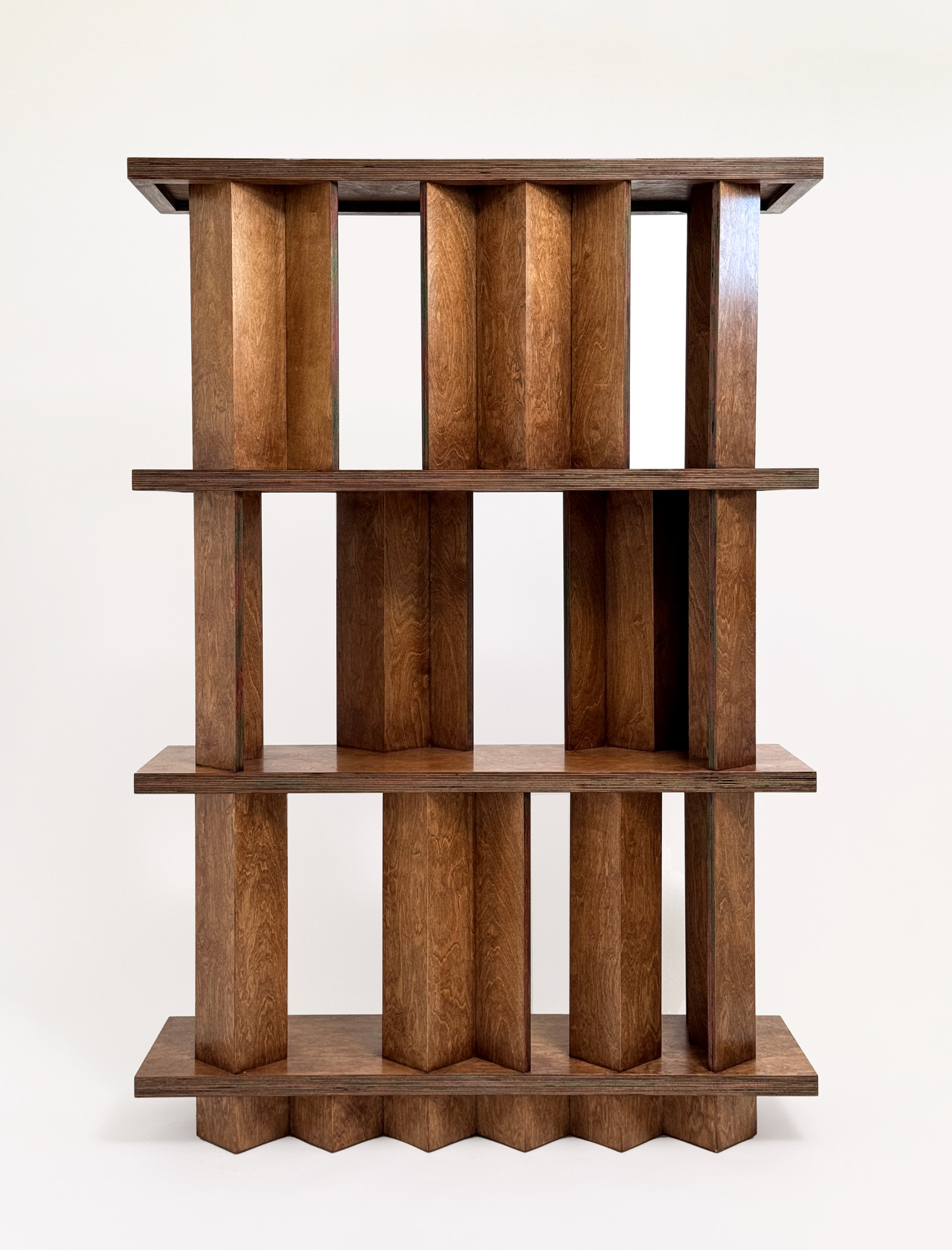 Foundation Bookshelf by Studio Goons, Scandinavian birch plywood