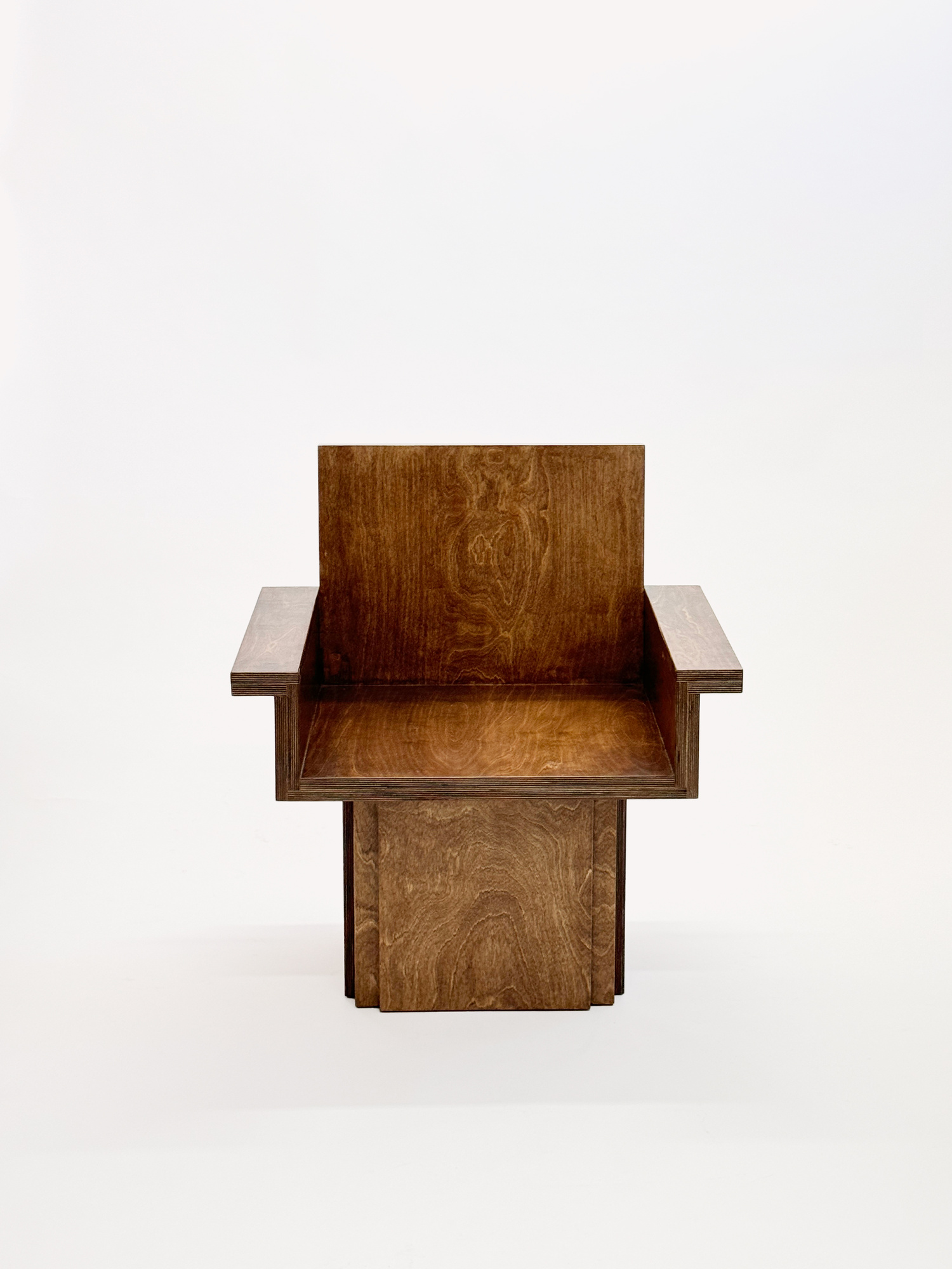 J Arm Chair by Studio Goons, Scandinavian birch plywood