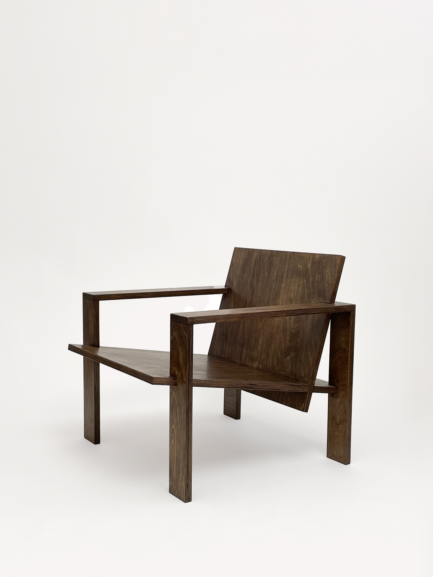 Lounge Chair by Studio Goons, Scandinavian birch plywood