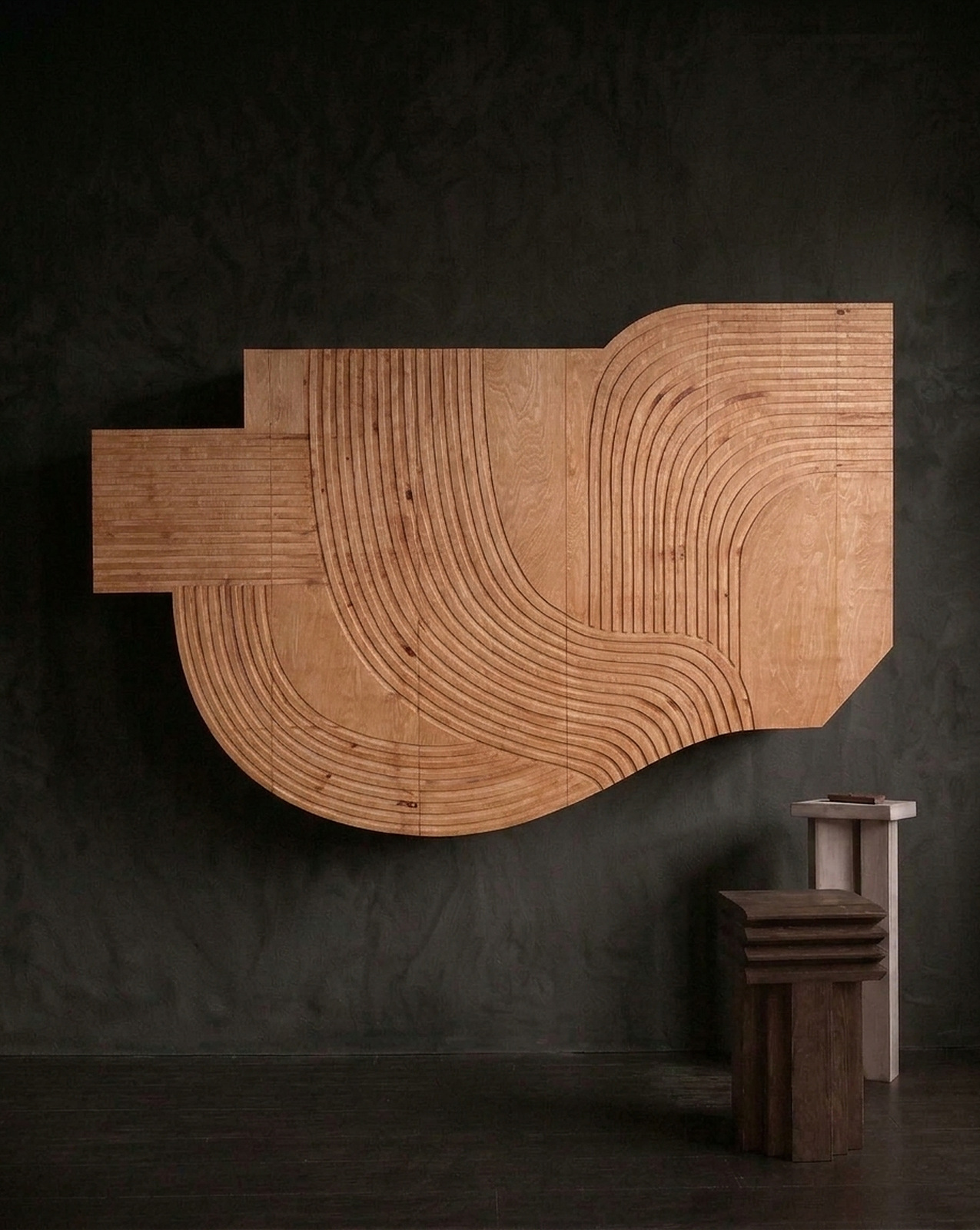 Hanging Cabinet, Private Residence, Mumbai &middot; Studio Goons