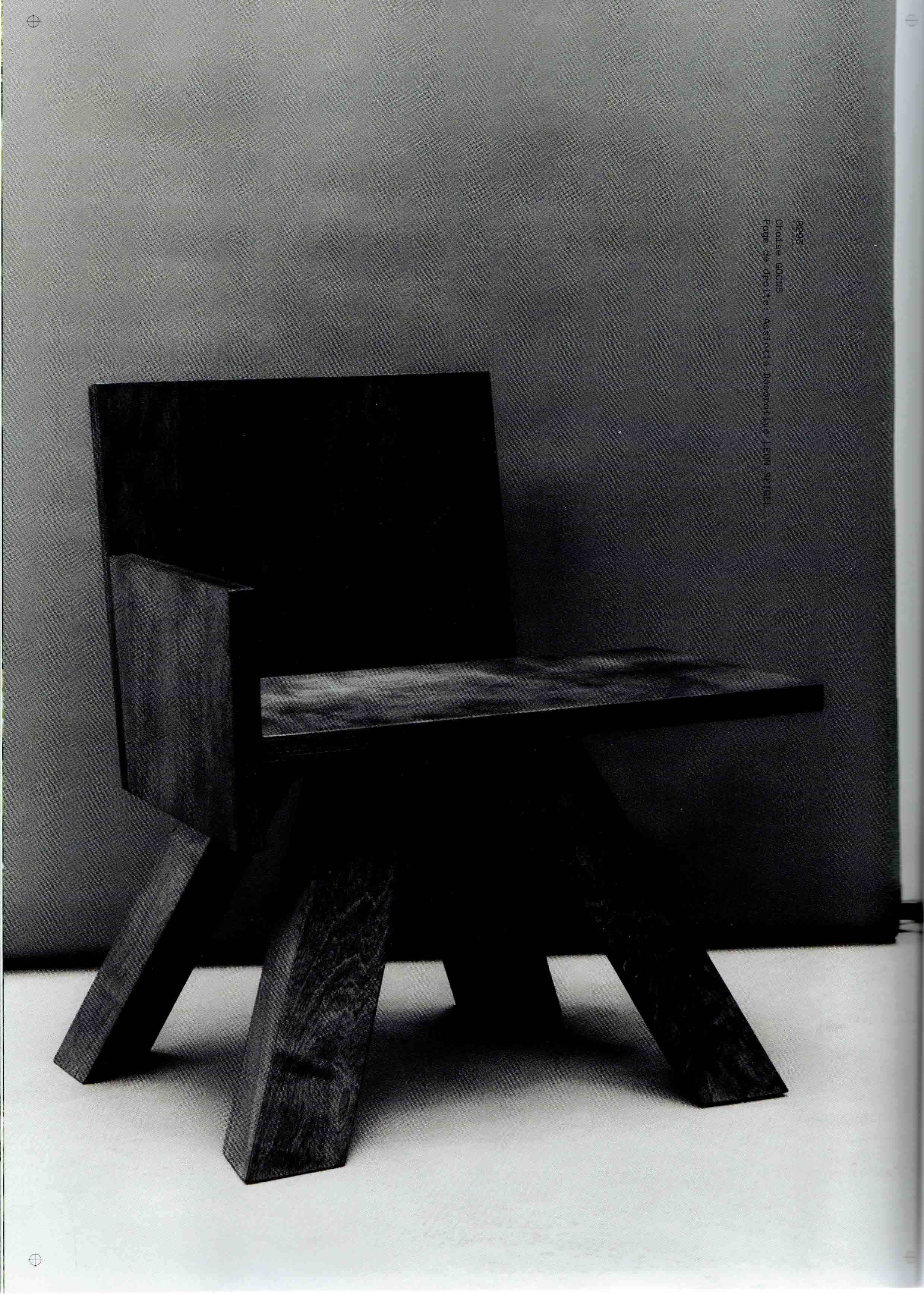 Unprint Magazine, the End Arm Chair with Leia Sfez